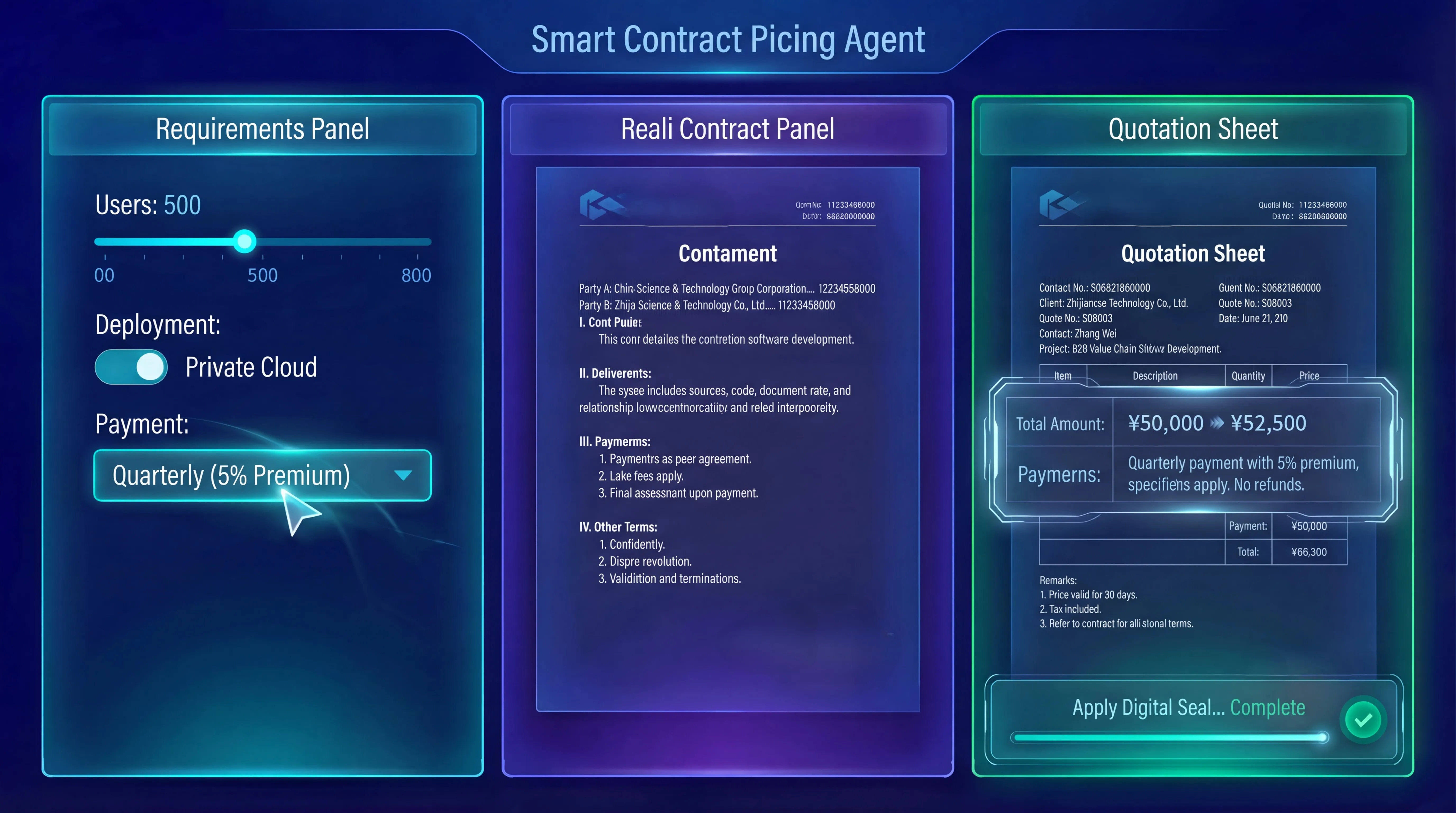 Contract & Quote Agent